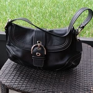 Coach Black Leather Purse